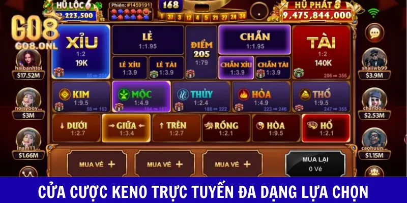 Xổ Số Keno - Cách Chơi, Cửa Cược Và Tỷ Lệ Thanh Toán - SLOT817.SBS