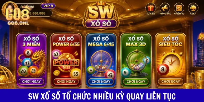 SW Xổ Số: Sảnh Quay Số Nhanh Với 120+ Sản Phẩm - SLOT817.SBS